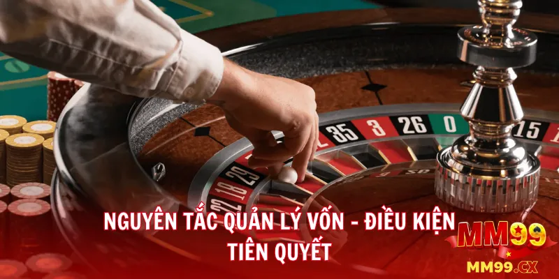 Nguyên tắc quản lý vốn – Điều kiện tiên quyết